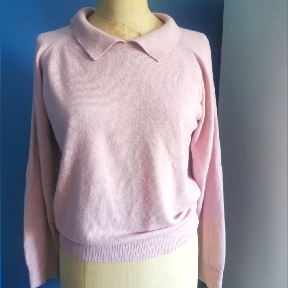 2-way collar sweater